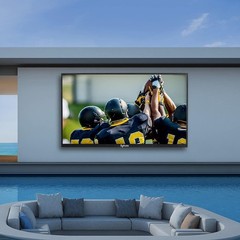 Sylvox 55in Smart Waterproof Outdoor TV 4K UHD IP55 Wireless and 1000Nits US