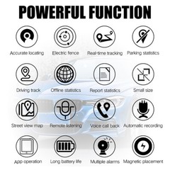 Mini GPS Car Tracker Universal Magnetic Vehicle Bike Tracking Device Wireless