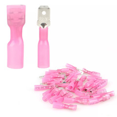220x Waterproof Heat Shrink Spade Wire Connectors Electrical Crimp Terminals Kit