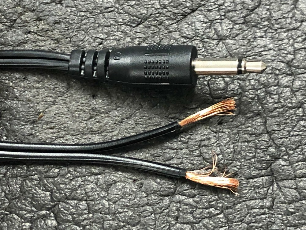 3.5mm Male Plug to Bare Wire 6 Feet SPEAKER CABLE, PURE COPPER BERGQUIST