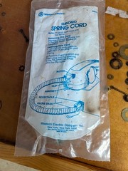 Vintage NOS Western Electric Modular Spring Cord Blue Standard H4DU 62