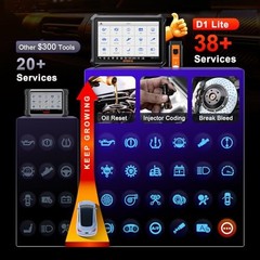 D1 Lite 2026 Bidirectional Scan Tool, 2 Years Free Update, 38+ Services, All