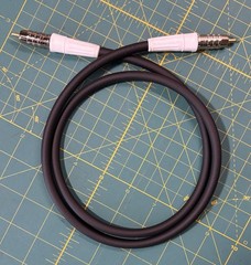 Blue Jeans Cable LC-1 Audio Cables by Belden E1089 1C25 3 ft RCA interconnects