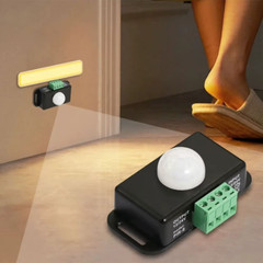 Motion Sensor Switch DC 12V-24V 8A Motion Sensor Motion Sensor Infrared PIR LED