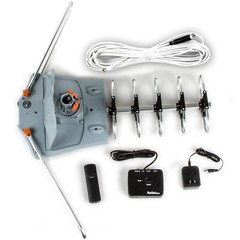 Limited Offer Outdoor TV Antenna Pole Motorized HDTV 4K 360° HDTV Antenna + Pole