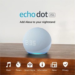 NEW Echo Dot Smart speaker with Alexa and Clock – Random Colors!! w/ LED CLOCK
