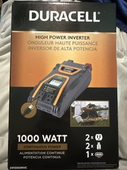 Duracell 12V to 120V AC 60Hz 1000 Watt Inverter