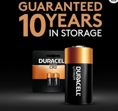 $20.99 Duracell CR2 3V Lithium , 2 Count Pack Battery 10 Years Storage Exp 2031