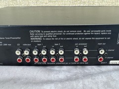 Adcom GTP-450 Stereo Tuner Preamplifier FM AM Audiophile Fully Tested Working