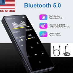 MP4/MP3 Player Support 128GB Bluetooth Lossless Music FM Radio Recorder Sport