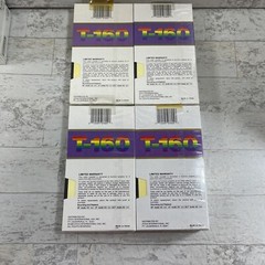 4 New Sealed Digitech T-160 Blank Video Cassette Up To 8 Hr Premium VCR Tape Lot