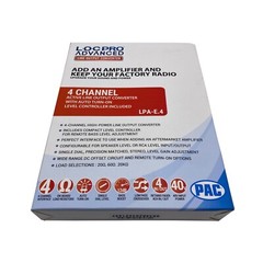 PAC LocPRO Advanced 4-CH Active Line Output Converter w/Remote Control LPA-E.4