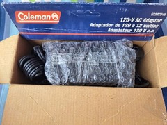 Coleman 120 V Power Supply Converts 120V AC to 12V DC NEW BIN07