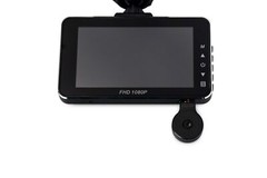 Easy to Use Dual Dashcam with Motion Detection Night Vision for Trucks