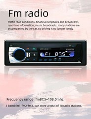 Bluetooth Car Stereo Audio In-Dash Aux Input Receiver SD USB MP3 Radio Player FM