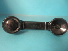 NEW BLACK CETIS PUSH-BUTTON WALL TELEPHONE PHONE HAC AEGIS 2554W WITH GRAY CORD