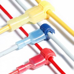 240/60 T-Tap Quick Splice Scotch Lock Spade Wire Terminal Connectors Crimp Cable
