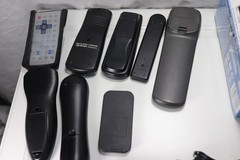 Mixed Electronics Lot Remotes Coverter Box Routers Alarm Clock Untested Read Des
