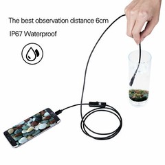 6LED USB Snake Endoscope Borescope HD Inspection Camera Scope For Android Type C