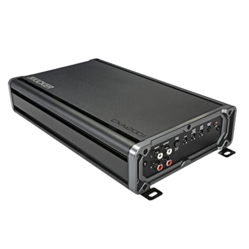 Open Box Kicker CXA1200.1 1200W Mono Class D Sub Amplifier 4 Ohms – 46CXA12001T
