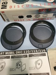 New Mb Quart DKC 113 5.25″ Speaker Grills w/ Mounting Screws German Made