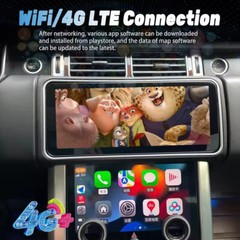 10.25″ Car Stereo Radio Auto Android Carplay 6+128GB For Range Rover 2013-2017