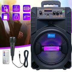 3000W Portable Bluetooth Speaker Sub woofer Heavy Bass Sound System Party+Remote
