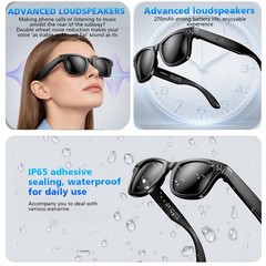 AI Smart Camera Glasses with Video Recording & Camera Intelligent AI Translation