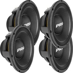 (4) PRV AUDIO 12MR2000-NDY 12” PRO AUDIO 8Ω NEODYMIUM MIDRANGE SPEAKERS (FOUR)