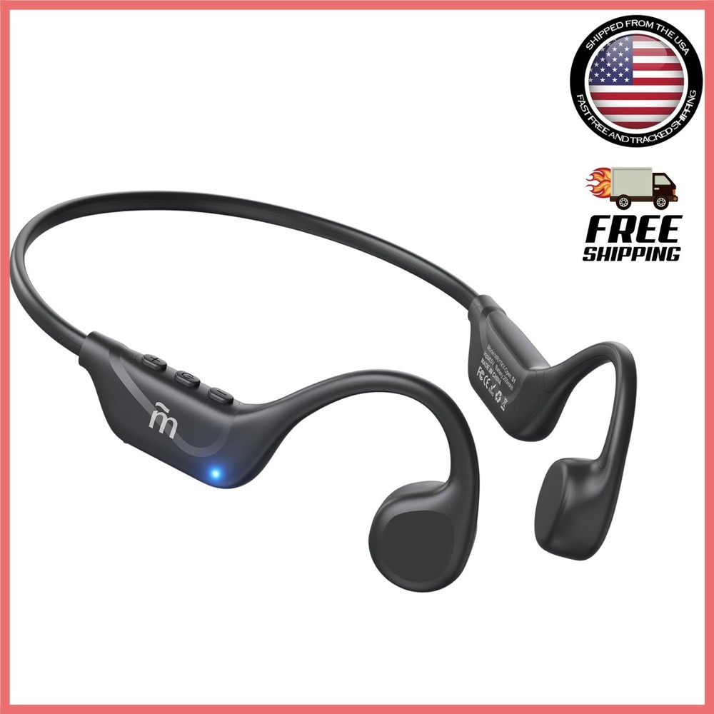 Waterproof Bone Conduction Headphones: 10 Hours Playtime for Sports Enthusiasts
