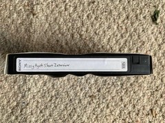 VHS Blank Tape 2 Hours Pro Wrestling Missy Hyatt Shoot Interview