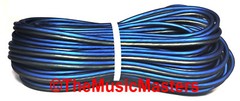 18 Gauge 100′ ft SPEAKER WIRE Blue Black Premium HQ Car Audio Home Stereo Cable