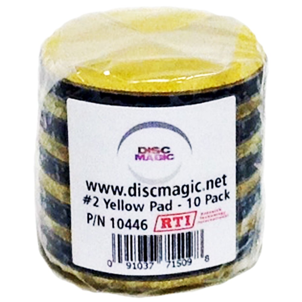 10pcs ELM USA -Yellow Sanding Pads For Disc Repair Machines. OEM PRODUCT