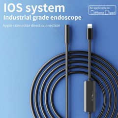 2M/3/5M 8LED Endoscope Borescope 8mm Inspection Camera Scope for iPhone 14 13 12