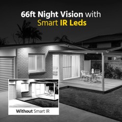 ANNKE Home Security Surveillance Camera 1080p HD 4IN1 Outdoor EXIR Night Vision