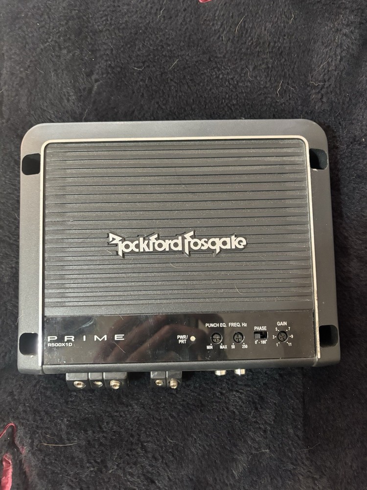 Rockford Fosgate R500X1D Prime Class-D Mono Amplifier