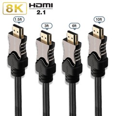Ultimate 2.1/2.0a/b/2.0 HDMI Cable 3FT 6FT 10FT 15FT For 4K 8K Smart TV 3D Lot