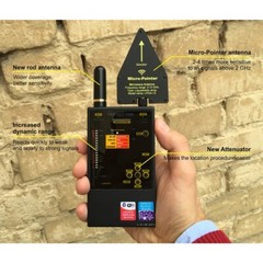 KJB Professional Digital DD1206 RF WiFi GSM Bug Detector Counter Surveillance