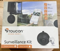 TOUCAN Outdoor Surveillance Kit Security Camera Only (No Adapter) – Open Box