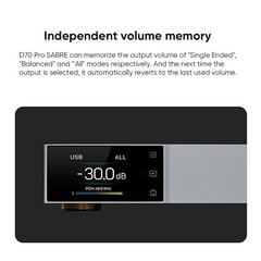 TOPPING D70 Pro SABRE HIFI DAC Audio ES9039SPRO Desktop Decoder Or D50III DAC