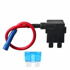 5 Set Car 12V Add-a-circuit Fuse TAP Adapter with 15 Amp Standard Blade Fuse Kit
