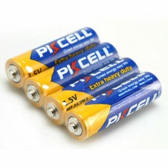 500pcs Super Heavy Duty R6P UM3 EN91 1.5V Zinc-Carbon AA Double A Batteries