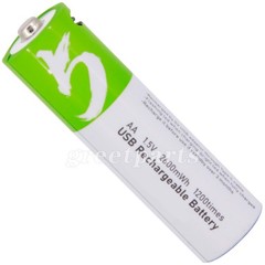 1.5V 2600mWh AA / AAA Battery Type-C USB Rechargeable Lithium ion Batteries Lot