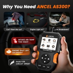 ANCEL AD410 OBD2 Scanner Code Reader Car Diagnostic Scan Tool Check Engine Fault