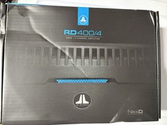 JL Audio RD400/4 400W RMS 4-Channel Full-Range Car Amplifier New
