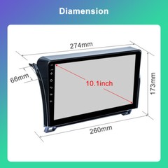 Android 15 Carplay Car Stereo Radio GPS NAVI 4+64GB For Toyota Tundra 2007-2013