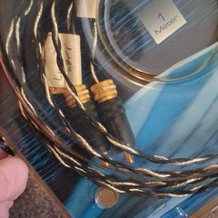 Kimber Kable SilverStreak RCA Male to RCA Male 1m AG Gold Plated