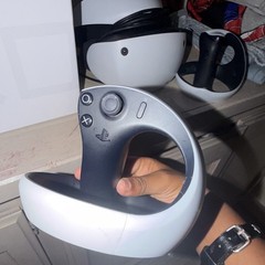 Sony PlayStation VR2 Headset w/ 2 Sense Controllers, USB-C, White/Black