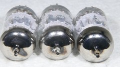 Matched Trio GE Five Star 5751/12AX7/ECC83 Triple Mica O-Getter USA Very Strong