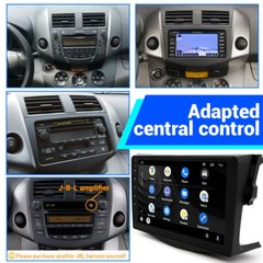 For Toyota RAV4 2006-2012 Android 13 Car GPS Carplay Wifi Radio Stereo Camera